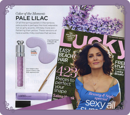 Lucky Mag May 2012 Pale Lilac
